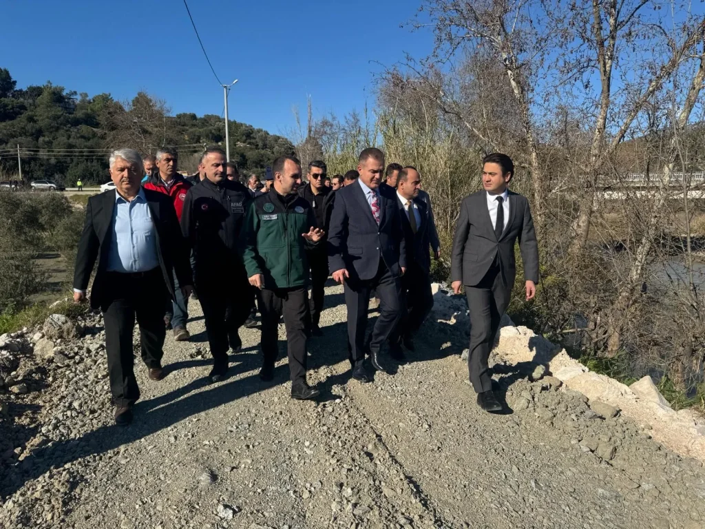 Governor Akbıyık Meets Farmers After Severe Flooding in Seydikemer