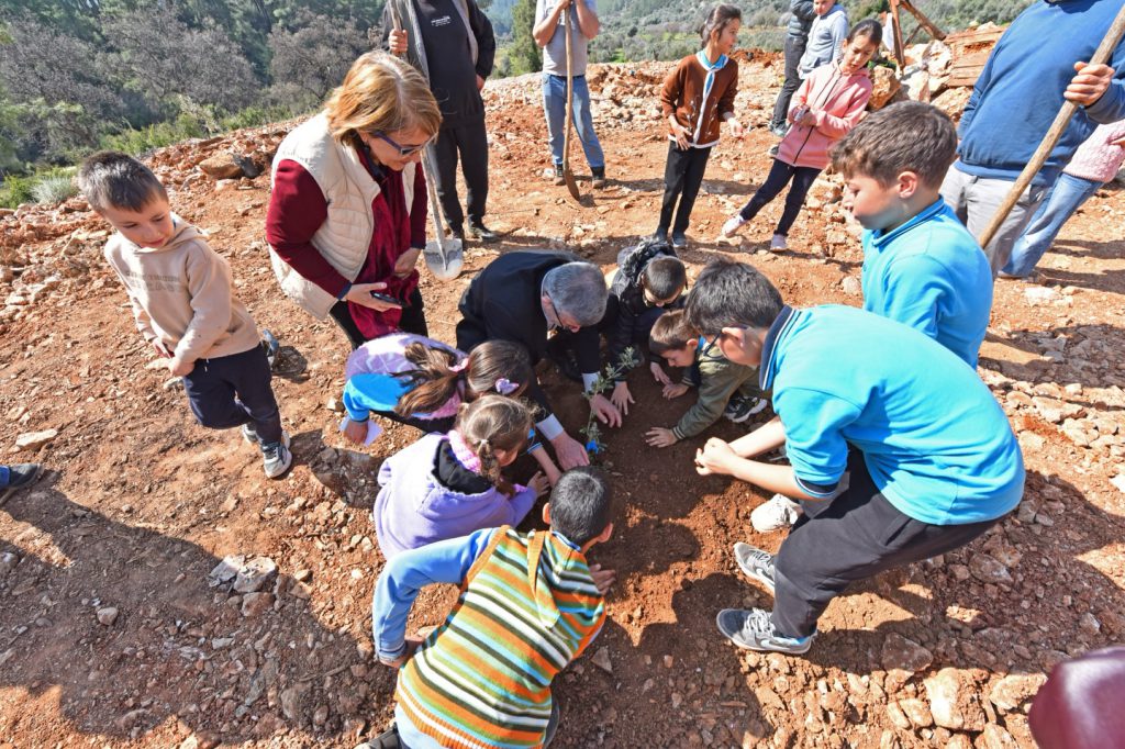 Tree Planting Event Held with Students in Fethiye