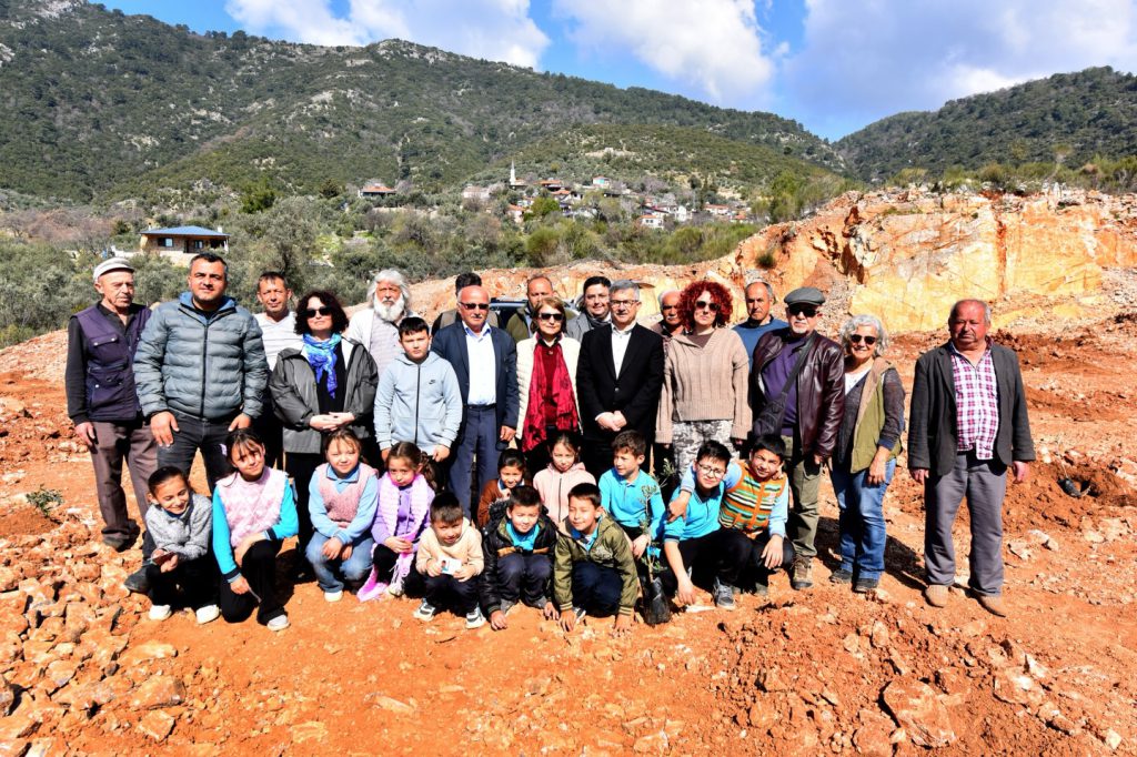 Tree Planting Event Held with Students in Fethiye