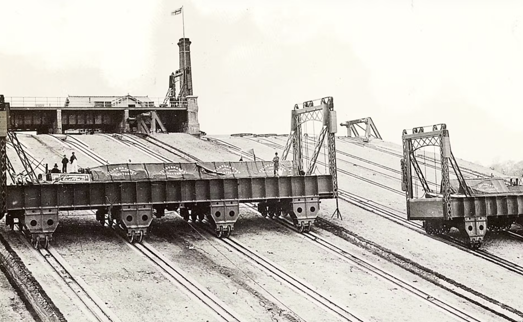 Inclined Boat Lift - Foxton Locks