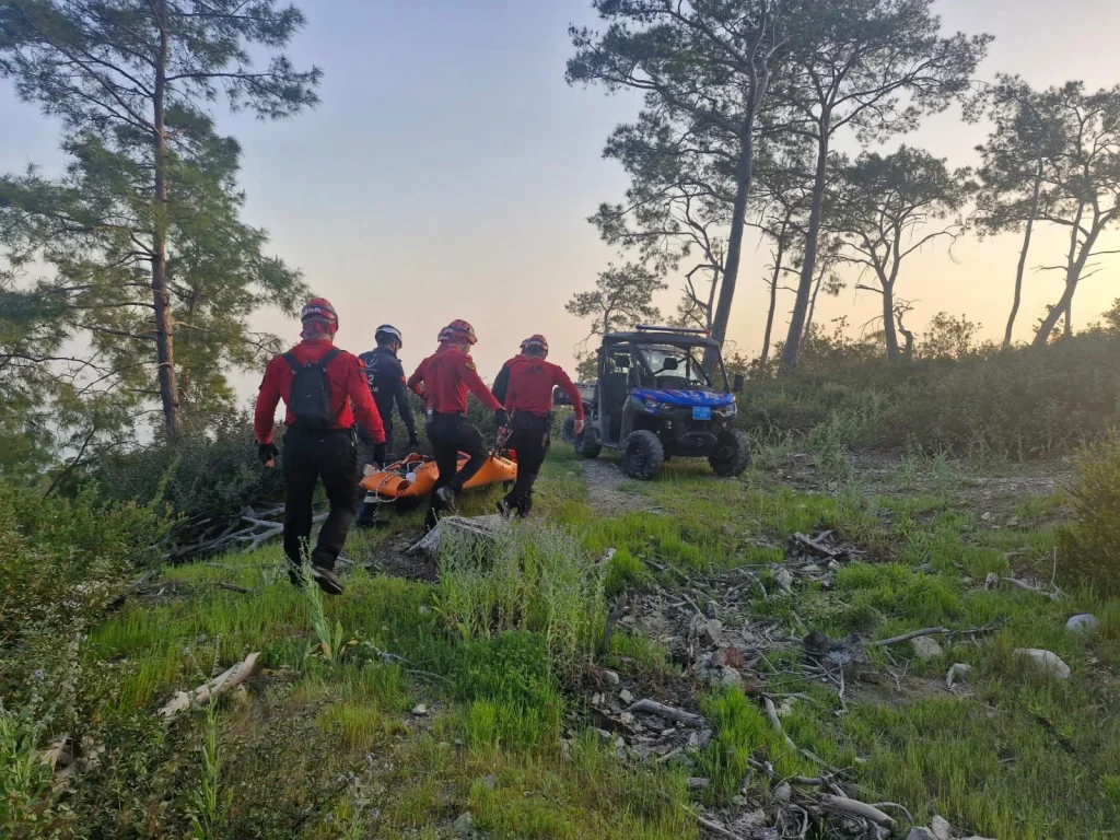 Injured Hiker Rescued After 4-Hour Operation on Lycian Way