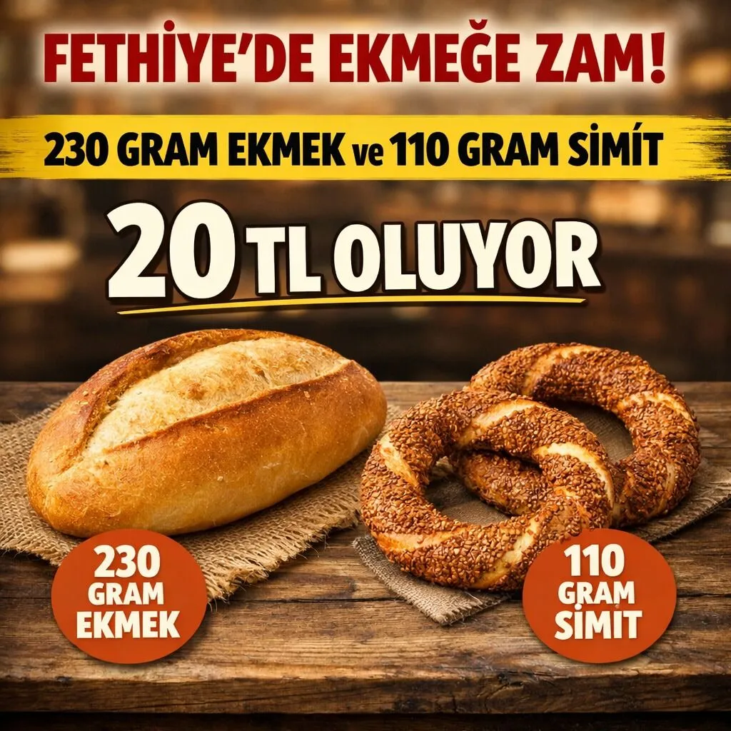 Bread Price Increase in Fethiye