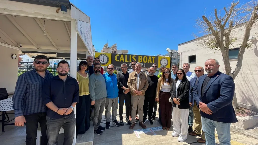 CHP Fethiye Visits Çalış Boat Cooperative Ahead of Tourism Season