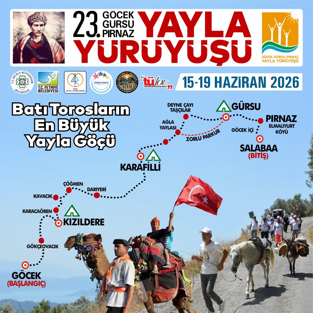 Traditional Göcek–Gürsu–Pırnaz Highland Trek Set for June 15-19