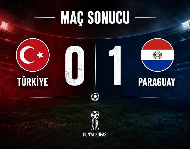 Turkey’s World Cup Campaign Ends After Defeat to Paraguay