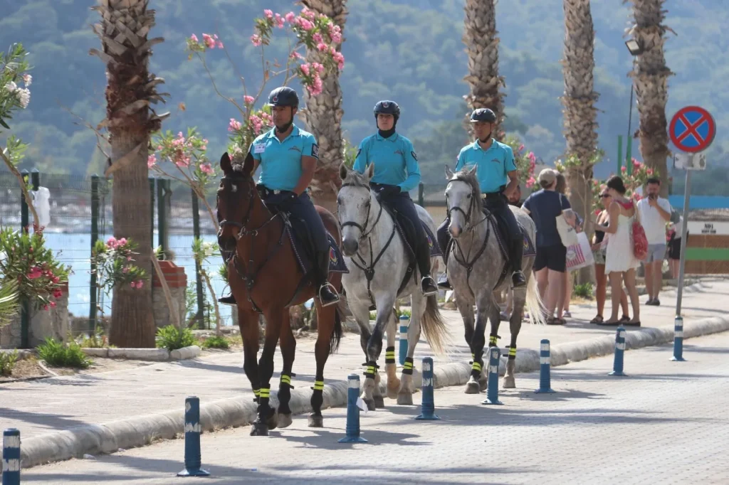 Mounted Gendarmerie Teams Return to Ölüdeniz for the Summer Season