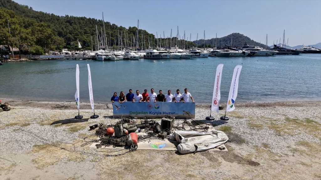 Hazardous Debris Removed During Göcek Seabed Cleanup