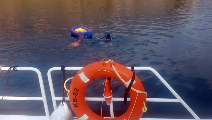 Two People Swept Away by Currents off Fethiye Rescued