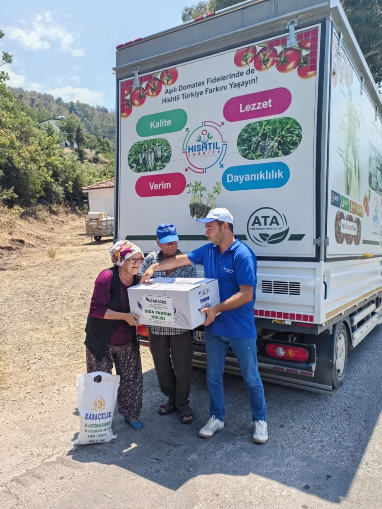 Support from Local Merchants for Neighborhoods Affected by Fire in Seydikemer