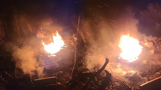 Fire at Forest Edge in Fethiye’s Faralya Extinguished Quickly