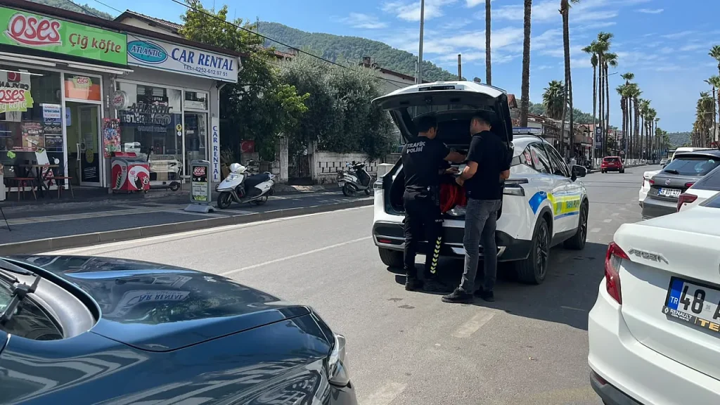 Drone-Assisted Red-Light Enforcement Carried Out in Fethiye