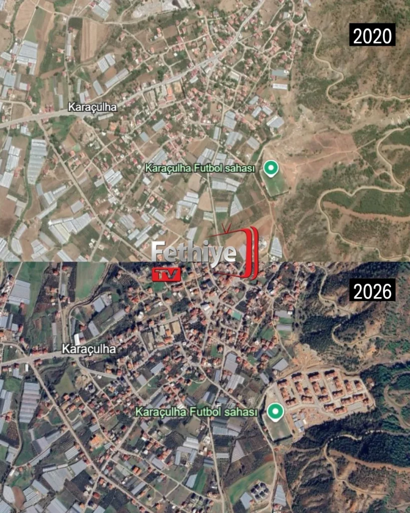 Fethiye Sees Significant Urban Growth Over Six Years