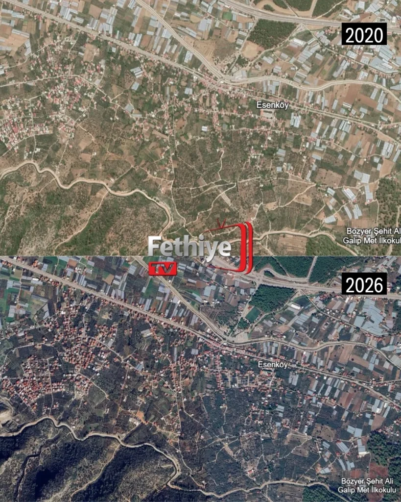 Fethiye Sees Significant Urban Growth Over Six Years