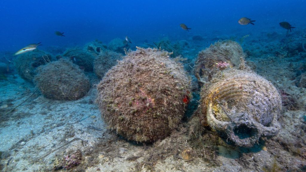 Ancient Byzantine Amphorae Discovered Off Turkey’s Ayvalık Coast