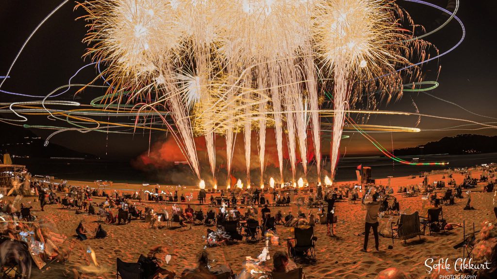 Fireworks and Paramotors