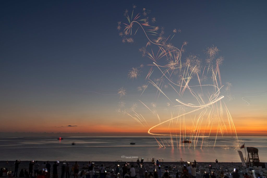 Fireworks and Paramotors