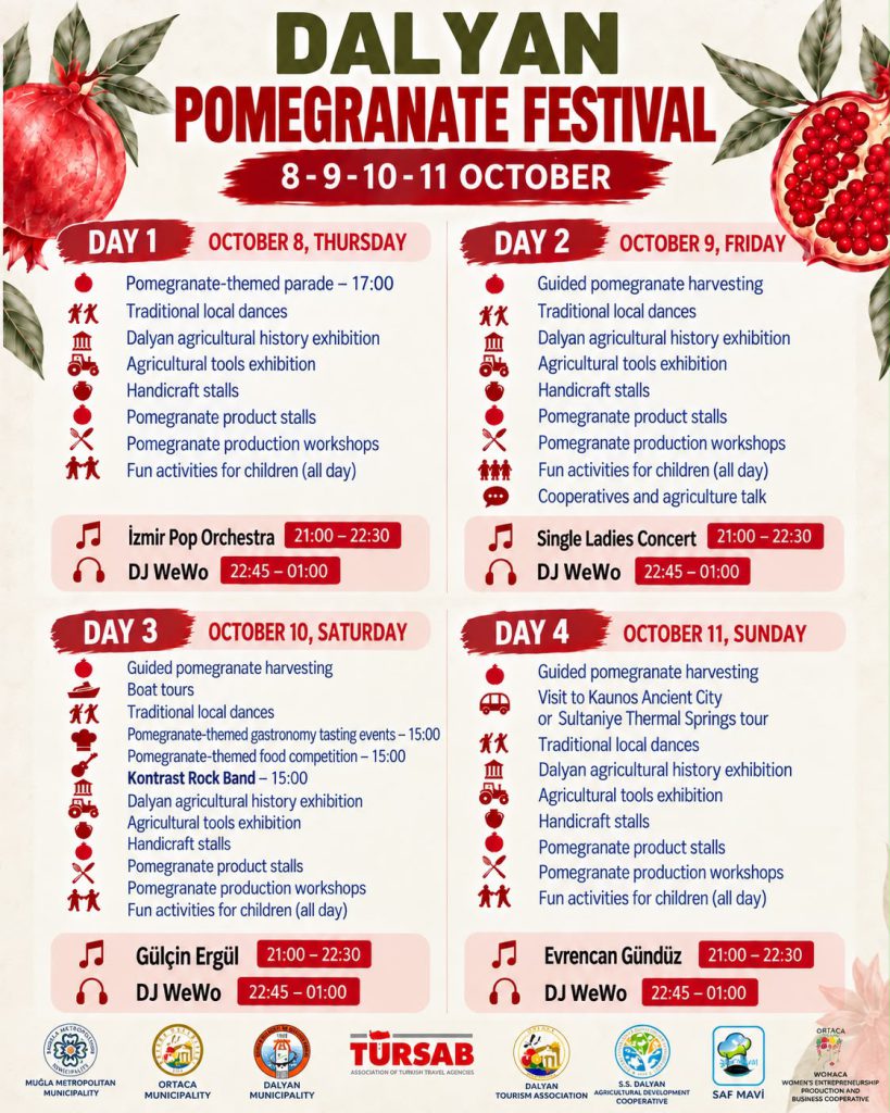 1st International Dalyan Pomegranate Festival