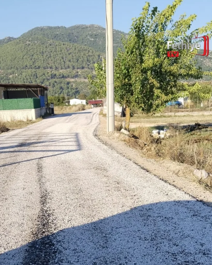 Fethiye’s İncirköy Neighbourhood Sees First-Ever Paving of Four Streets